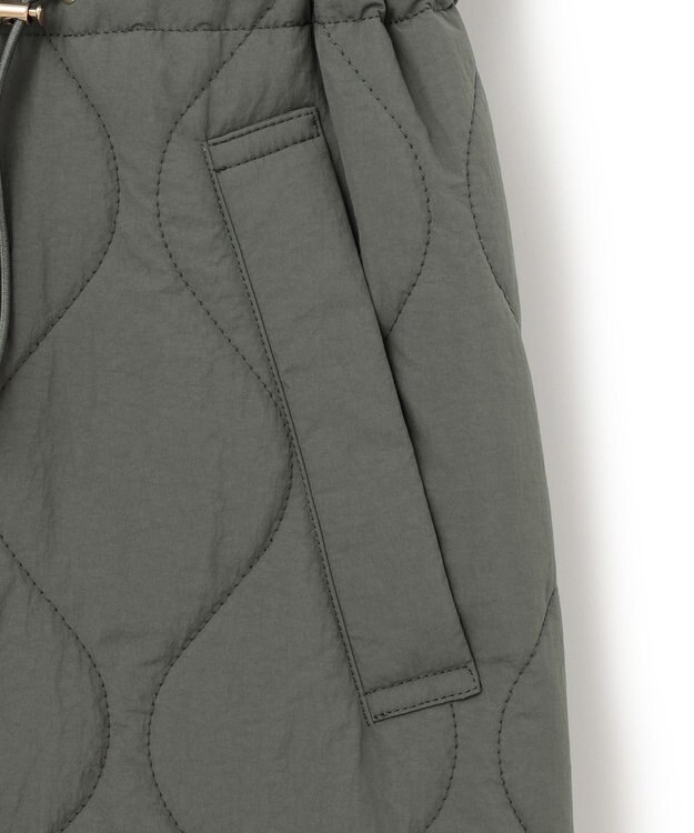 23区 S 【撥水加工】 中綿 ロング パディング アウター グレー系