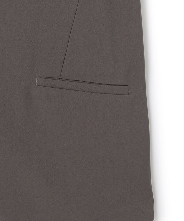 uncrave クールタッチツイル ジレ スレート