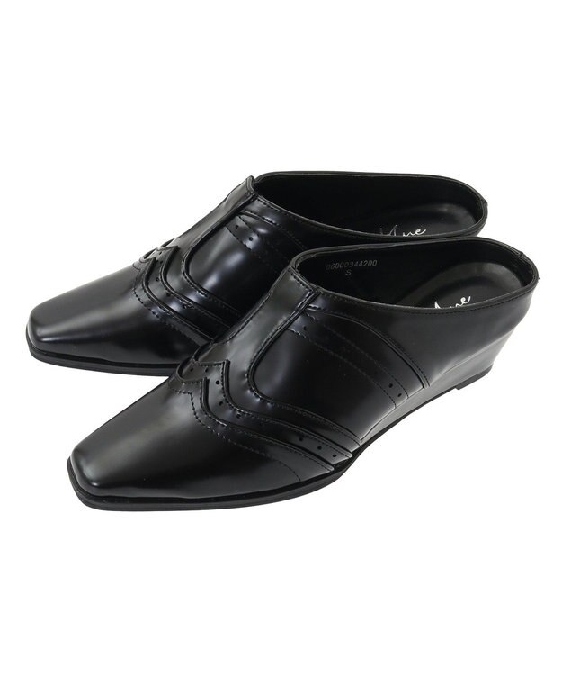 Green Parks ・ｒｉｃｈｂｌｕｅ　ウエスタンウェッジミュール Black