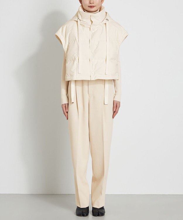 NAVE カスタムダウンコート アイボリー系