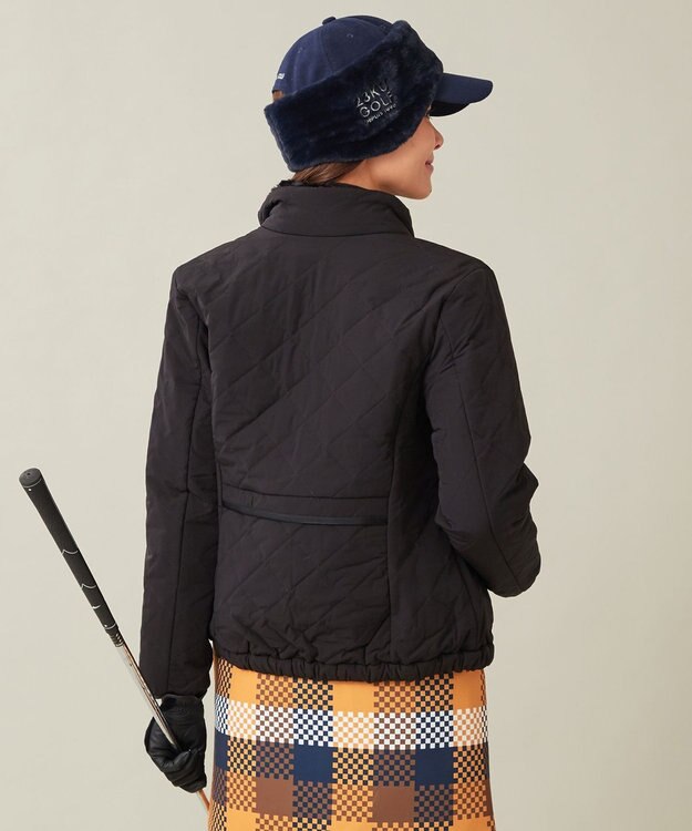 23区GOLF 【WOMEN】中綿ブルゾン ブラック系