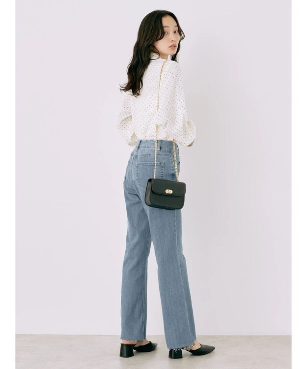 earth music&ecology ２ＷＡＹボウタイブラウス Ivory