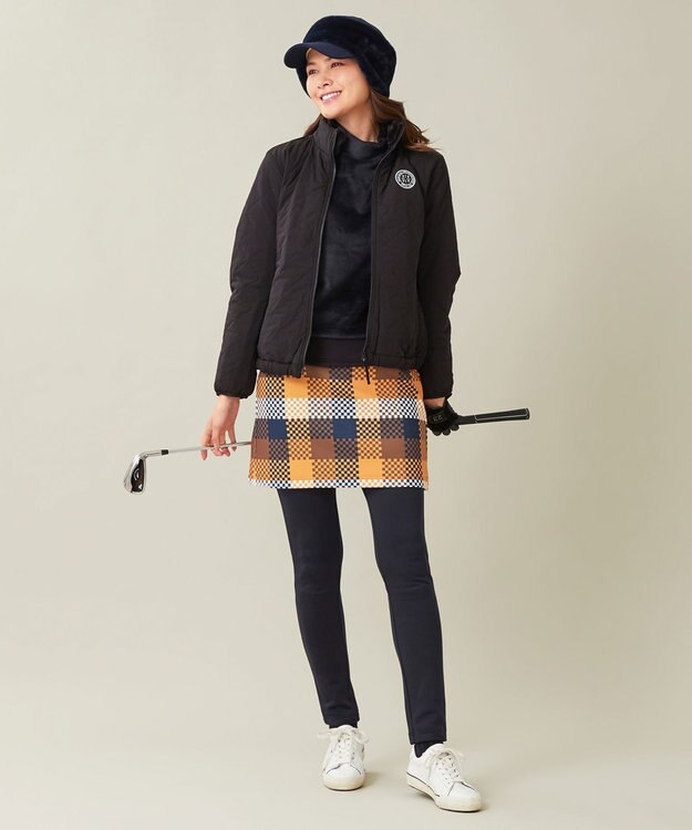 23区GOLF 【WOMEN】中綿ブルゾン ブラック系