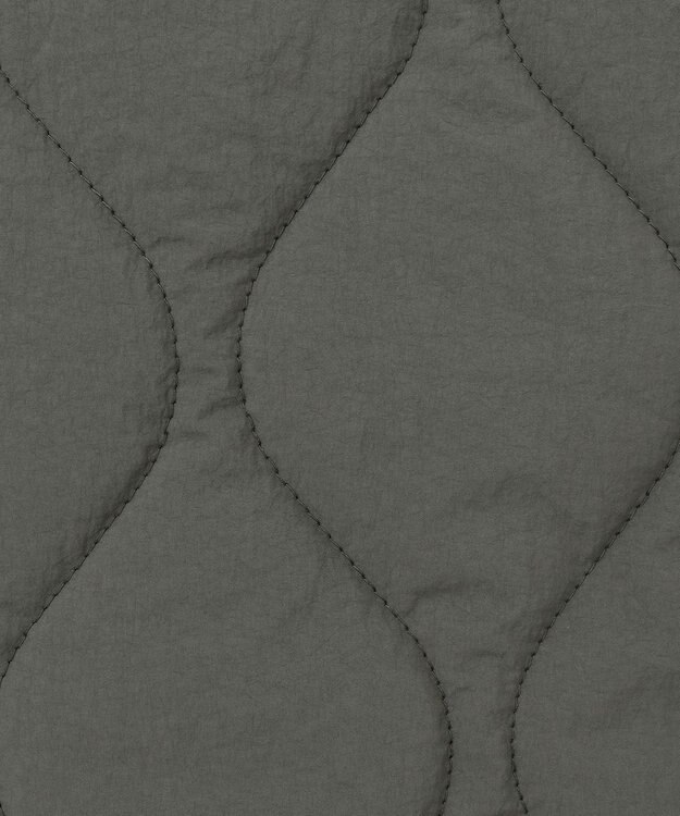 23区 L 【撥水加工】 中綿 ロング パディング アウター グレー系