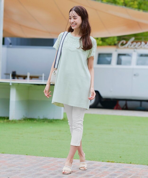 Tiaclasse 【日本製】サラリラパンツ オフホワイトB