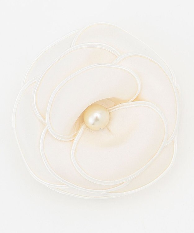 組曲 ドロップパールコサージュ アイボリー系