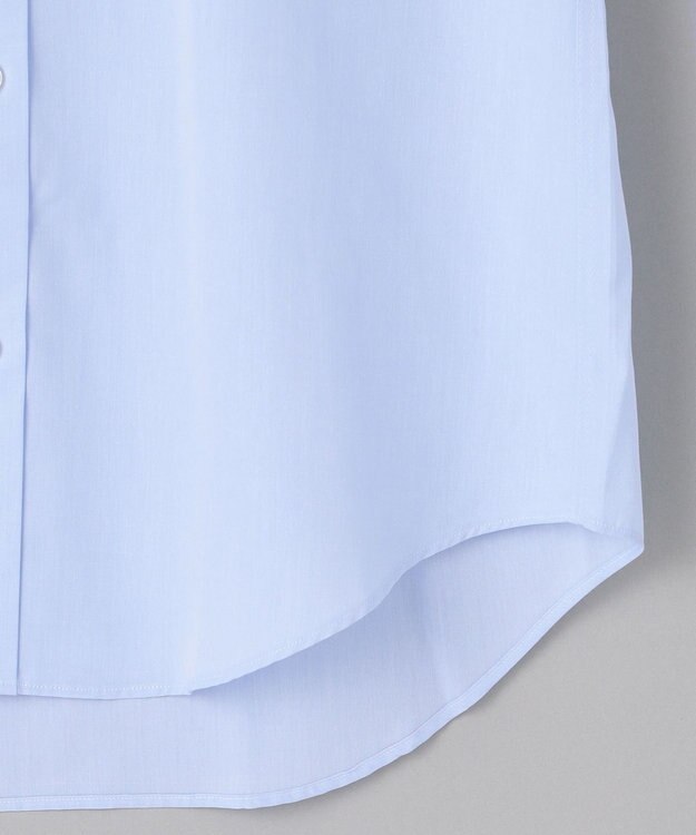 GOTAIRIKU 【形態安定】PREMIUMPLEATS_レギュラーカラー 通年ドレスシャツ サックスブルー系