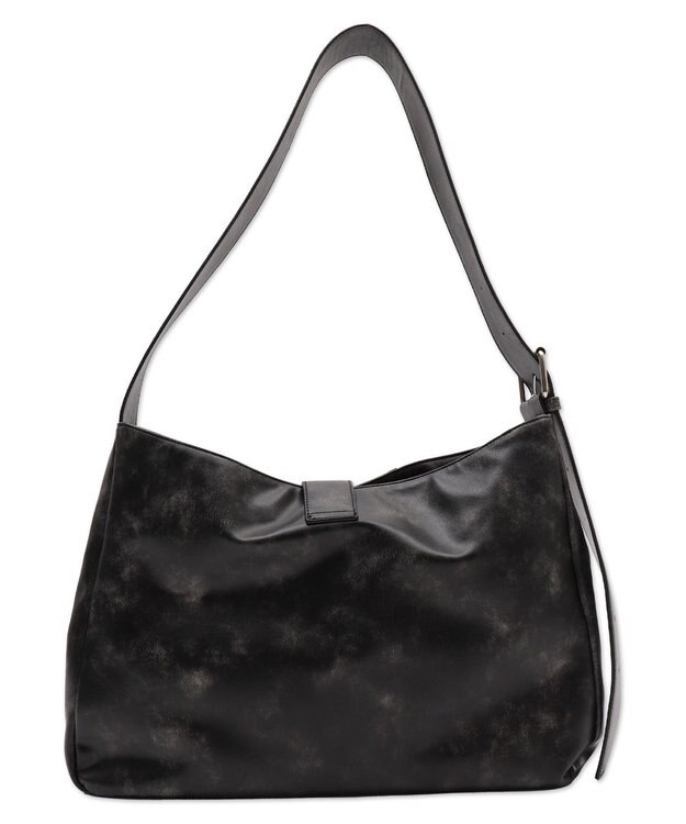 WEGO ベルトデザインBIGショルダー ブラック