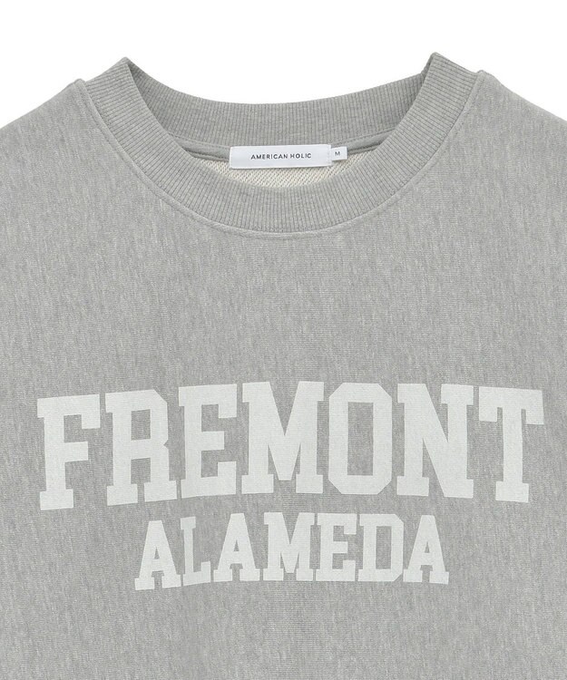 AMERICAN HOLIC FREMONT ロゴスウェットプルオーバー Light Gray Mixture
