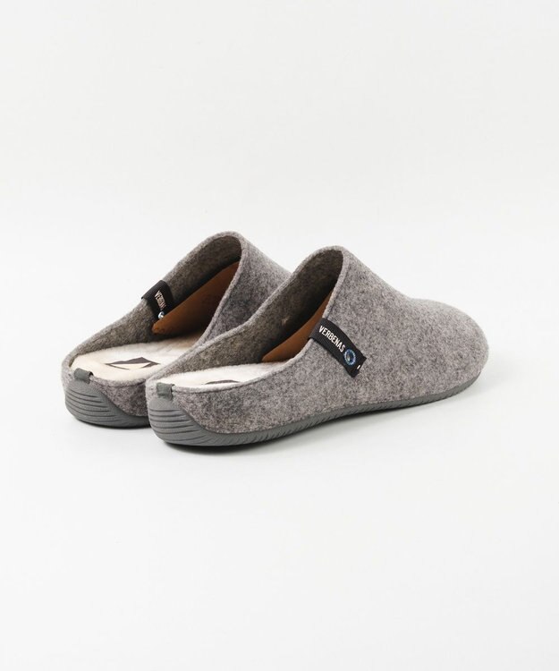 BONTRE 【VERBENAS/ベルベナス】フェルトスリッパ/YORK F PET グレー