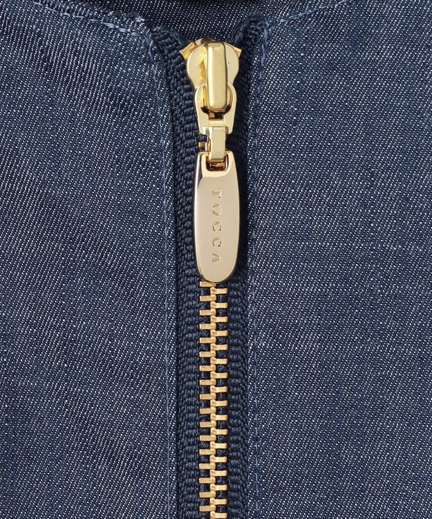 TOCCA SAND DUNE DENIM ジャケット ネイビー系1