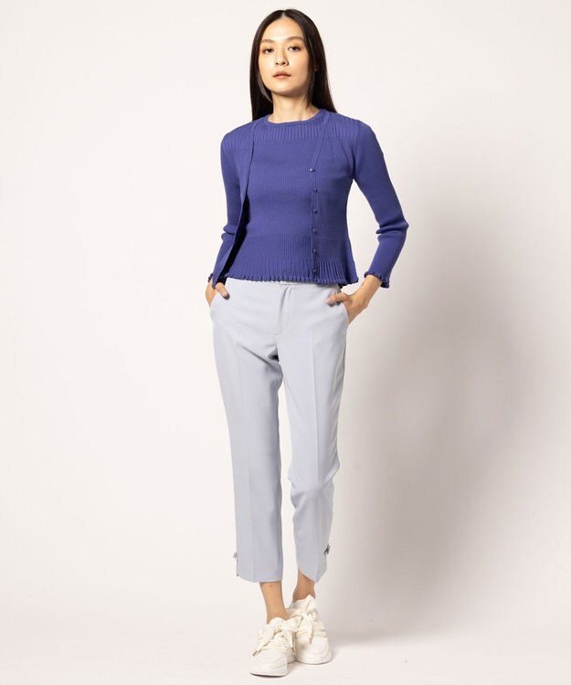 TOCCA 【洗える】SPRING RESONATE カーディガン ブルーベリー