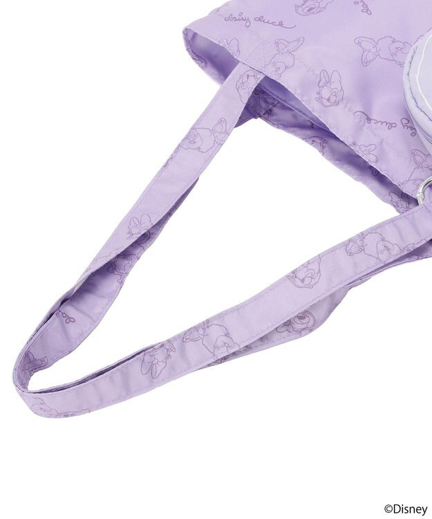 earth music&ecology 【予約】Disney/アソートポーチ付きエコバッグ ラベンダー