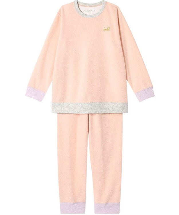 tsumori chisato SLEEP ツモリチサト パジャマ 長袖 長ズボン あったか レディース UDW456 /ワコール ピンク
