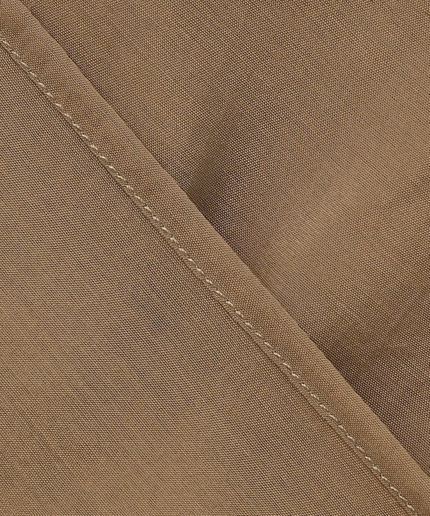 UNFILO 【撥水】ヴィンテージ レーヨン ブラウス キャメル系