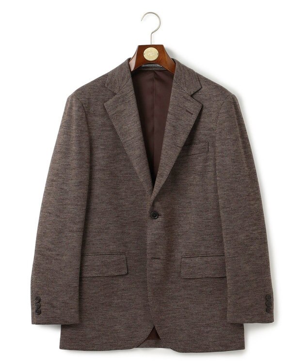 J.PRESS MEN 【セットアップ対応】SOFAニット ハイグレードジャージ ジャケット ブラウン系8