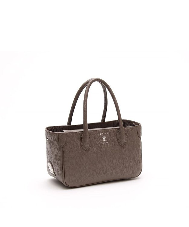 A.D.M.J. 牛革ミニトートバッグ※SILVER金具 AKASUMI