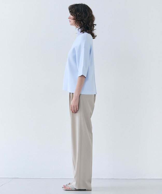 BEIGE， 【GISELe 6月号掲載】OREGANO / サマーウールタックワイドパンツ Taupe