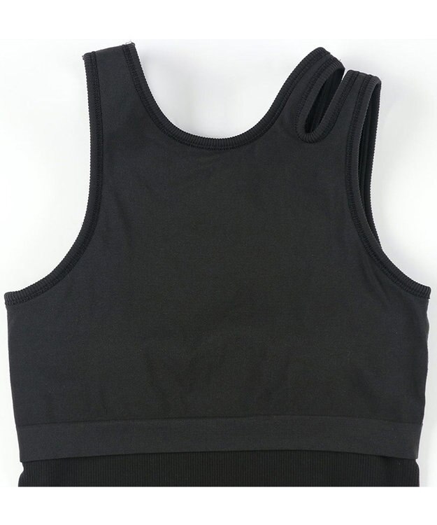 WACOAL [GOCOCi/ワコール] カップ付きインナー 【cooomy.(クーミー)】 安定感のあるつけごこち ナチュラルなバストライン ブラトップ ゴコチ レディース UGG244 /ワコール ブラック