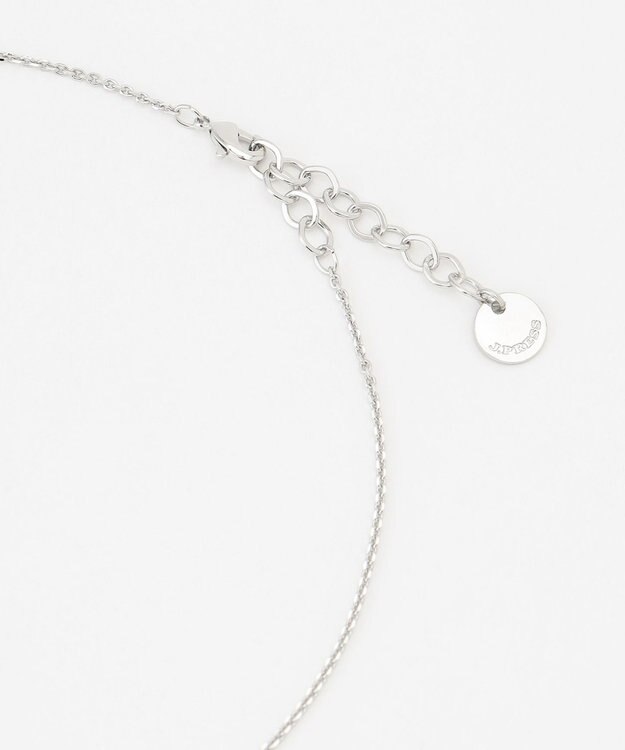 J.PRESS LADIES リングパール ワントップ ネックレス シルバー系
