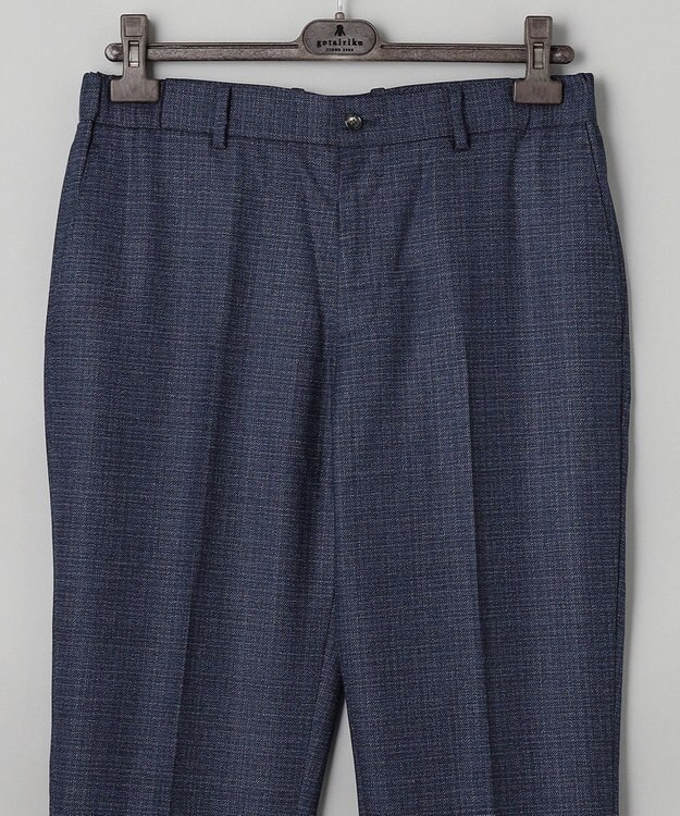 GOTAIRIKU 【AIRY MOVE / セットアップ対応】S120’s SUPER STRETCH WOOL セットアップパンツ ネイビー系8