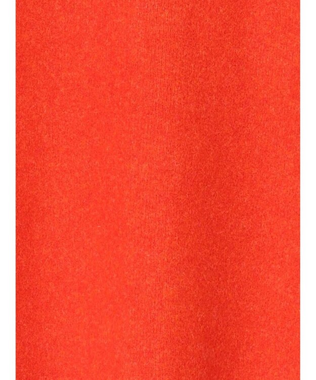 Te chichi 起毛ミドルVネックカーディガン オレンジ