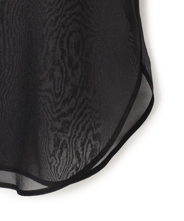 ICB 【先行予約】 ドライシアーオーガンジー シャツ ブラック