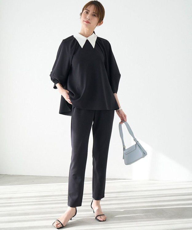 UNFILO 【15サイズ展開】BEAUTY MOVE スティックパンツ ブラック