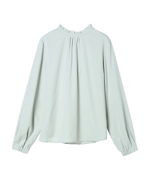 earth music&ecology ２ｗａｙフリルブラウス Mint