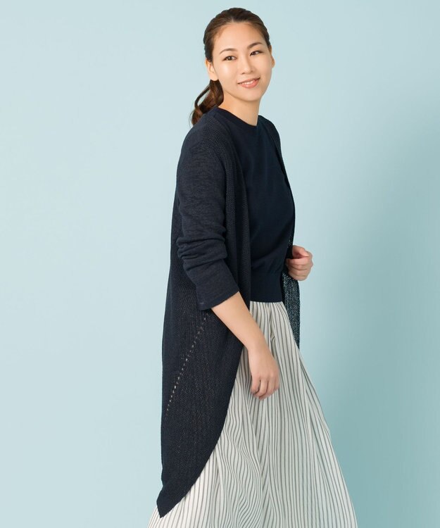 ONWARD Reuse Park 【自由区】ニット春夏 ネイビー