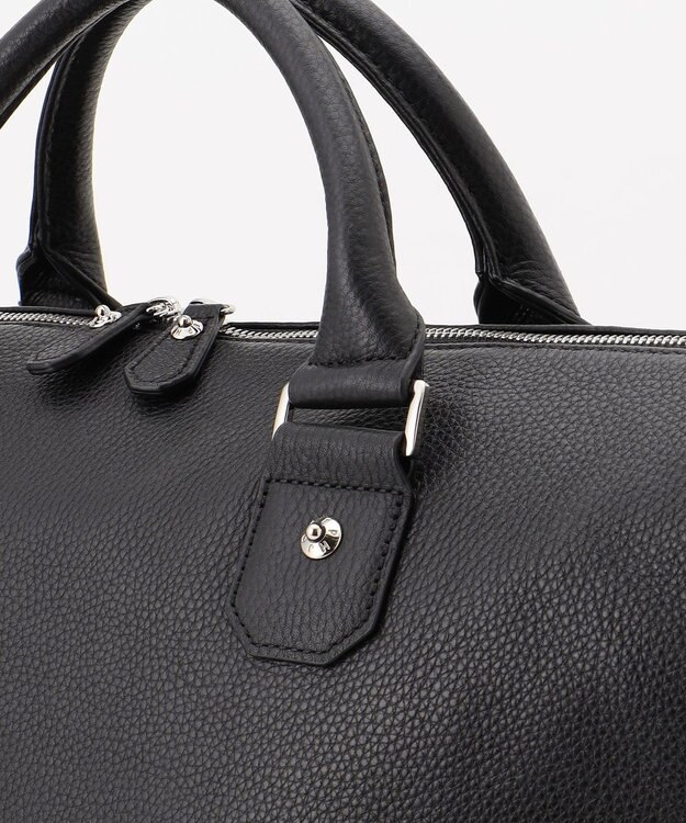 JOSEPH HOMME 【LEON 掲載】オールレザーシュリンク　BOSTON BAG ブラック系