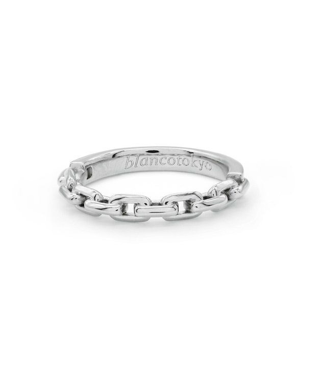 blancotokyo 【金属アレルギー対応】チェーンリング GIUSTIZIA シルバー
