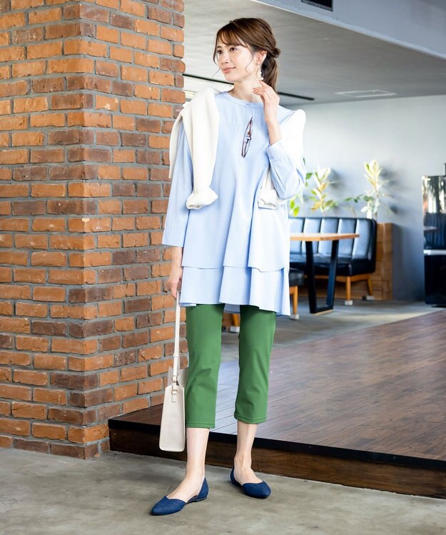 Tiaclasse 【日本製】サラリラパンツ グリーン