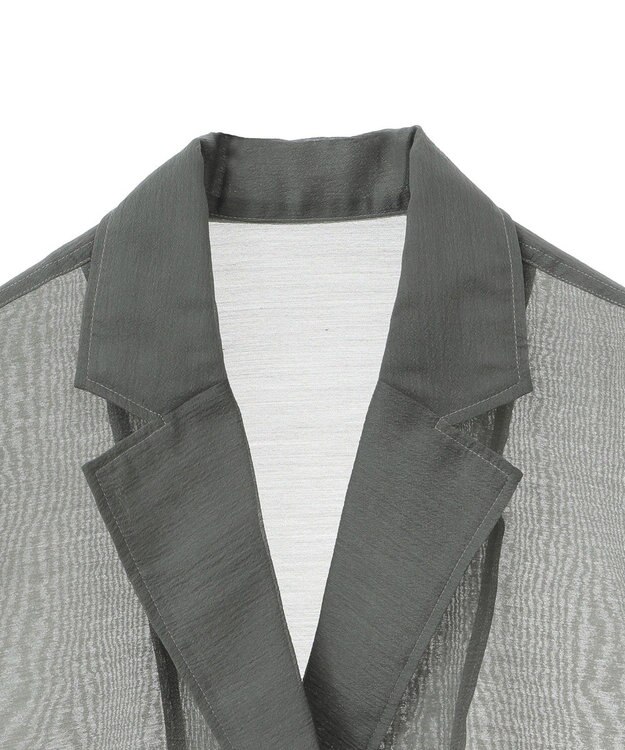 AMERICAN HOLIC シアーオーバーサイズテーラードベスト【WEB限定カラー有り】 Khaki