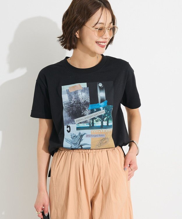 CRAFT STANDARD BOUTIQUE フォトプリントTEE Black