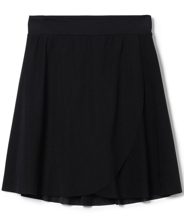 Chacott ショートスパッツ付スカート ブラック