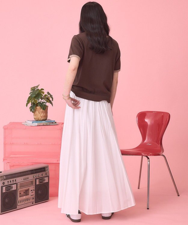 AMERICAN HOLIC 【PENNEY'S】配色リンガーTシャツ Brown