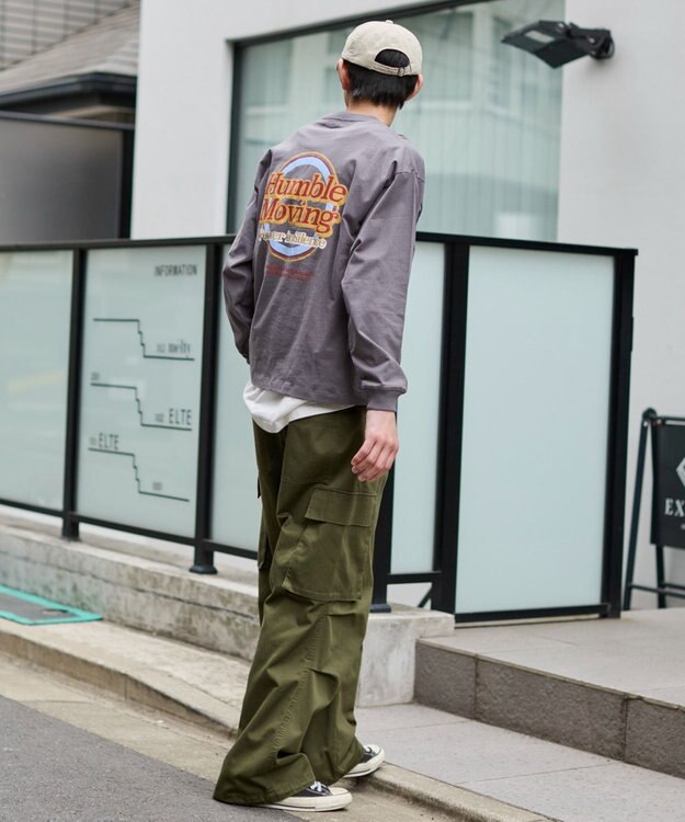 WEGO グラフィックBIG　T（長袖） スミクロ