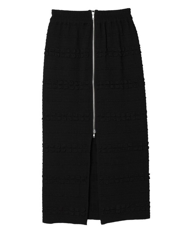 Green Parks ・ＥＬＥＮＣＡＲＥ　ＤＵＥ　２ｗａｙ　Ｗ－ＺＩＰスカート Black