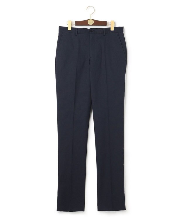 J.PRESS MEN ハイパワーストレッチ シャンブレードビー パンツ ネイビー系