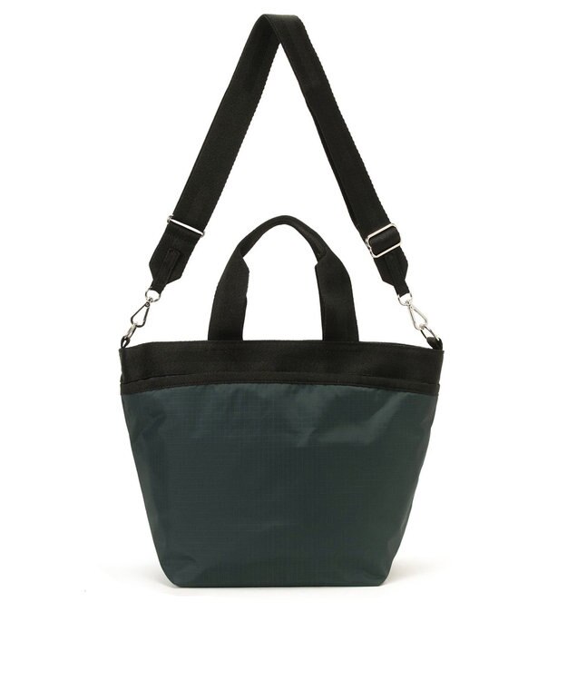 LeSportsac BUCKET TOTE/ミッドナイトグリーン/ブラック ミッドナイトグリーン/ブラック