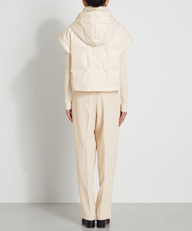 NAVE カスタムダウンコート アイボリー系