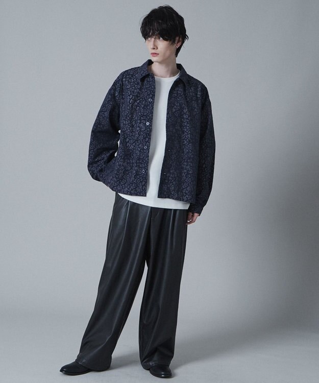 WEGO モールプリントシアーシャツ 柄2