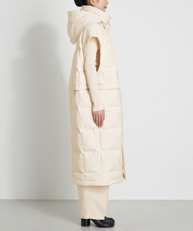 NAVE カスタムダウンコート アイボリー系