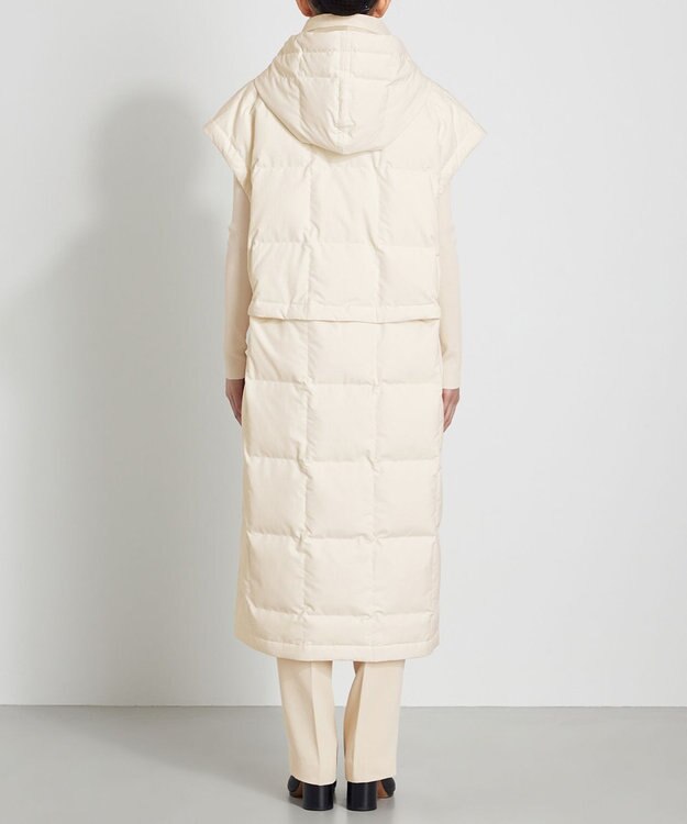 NAVE カスタムダウンコート アイボリー系