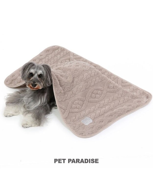 PET PARADISE ペットパラダイス ブランケット 《アラン柄》 90cm×60cm アラン柄