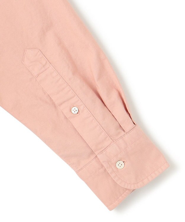 J.PRESS MEN 【大人気バックブル】バンドカラー オックスフォードシャツ ピンク系