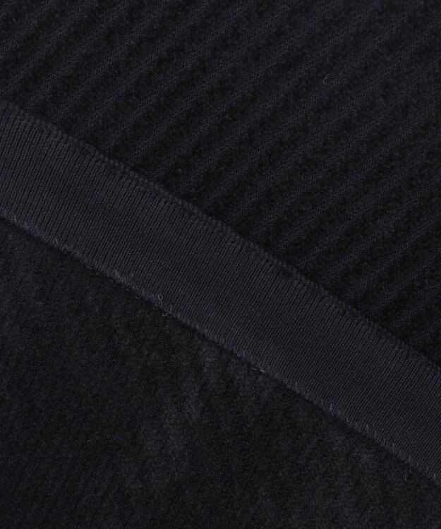 ICB L 【WEB限定カラーあり・洗える】 ジオメトリックパターン カーディガン チャコール系［WEB限定］