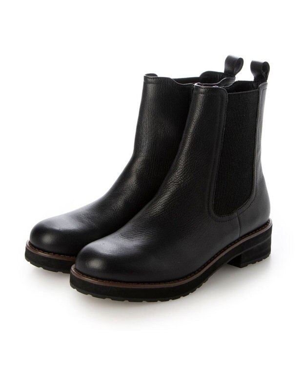 ing <ing>サイドゴアブーツ ブラック