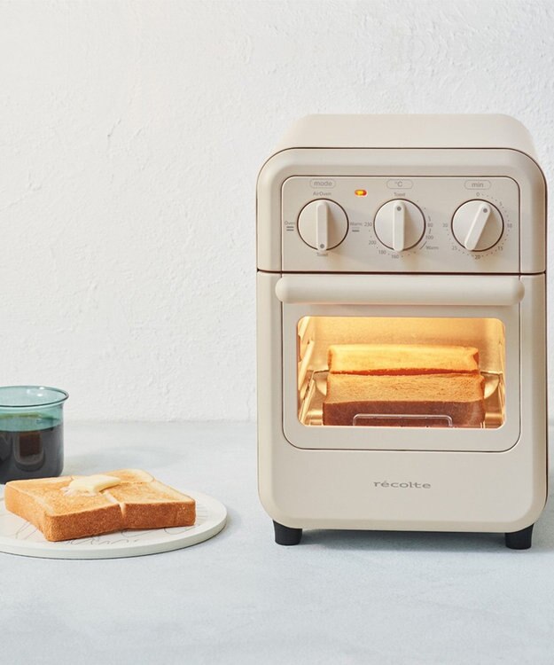 YAMATO テーブル＆キッチン 【レコルト】エアーオーブントースター  レッド  RFT-1(R) レッド